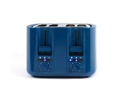 LIVOO Feel good moments - Tostador de pan 4 ranuras DOD167 Azul