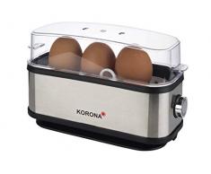 Korona 25304 Lámpara de Control de Cocina con Vaso medidor, con sacahuevos, Color Negro, Acero Inoxidable
