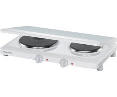 Rommelsbacher THL 2597/A hobs - Placa (Mesa, Color blanco, 1000W, 230V, 50.5 cm, 29 cm)