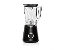 Bosch VitaPower Serie | 4 Batidora de Vaso, 1200 W, 2 litros, 44 Decibelios, Plástico, 2 Velocidades, Negro