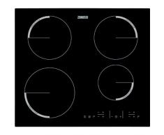 Zanussi ZEI6640FBV hobs - Placa (Integrado, indución eléctrica, Negro, Tocar, Parte superior delantera, 220-240V)