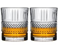 Jay Hill 114977 Vasos de Whisky, Cristal