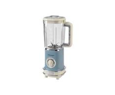 Ariete 568/05 Batidora de vaso vintage, 500 W, 1.5 litros, plástico, 2 Velocidades, Azul