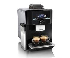 Siemens TI923509DE - Cafetera (Independiente, Máquina espresso, 2,3 L, Molinillo integrado, 1500 W, Negro, Plata)
