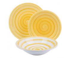 Soul Kitchen Vajilla 18 Piezas Old Italy Amarillo