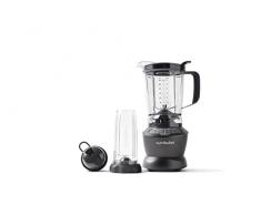 nutribullet Blender Combo, batidora, batidora multifuncional de vaso, 1000 W de potencia, jarra de 1,6 L de capacidad, sin BPA, NBF450DG