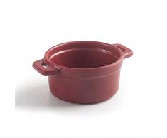 Lacor - 63394 - Cacerola Mini, Cacerola Sin Tapa, Fabricado en Melamina, Apta para Lavavajillas, Libre de BPA, Ø9 cm, 150 ml, Rojo