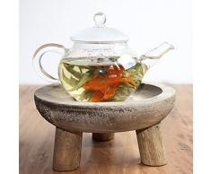 Tetera de cristal con filtro integrado • Capacidad 200 ml • Elegante y moderna • TEA SOUL