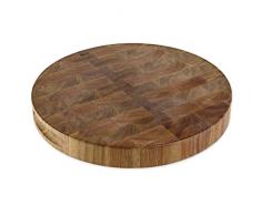 Jamie Oliver JB1953 - Tabla de cortar (madera de acacia, diámetro de 35 cm)