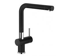 Franke Active Plus Fragranite Grafito - Grifo (Grafito, Grifos de palanca, Solo, Tipo L, Cerámico, 3,5 cm)