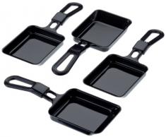 Steba 990100 - Juego de sartenes para raclette, 4 unidades