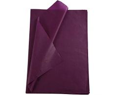 Papel de seda, hoja 50x70 cm, 14 gr, violeta, 25hoja