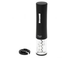 Adler Sacacorchos ElÃ©ctrico Profesional, Abre Botellas con Cortador de CÃ¡psulas, Abridor de vino AutomÃ¡tico, sin Cable, IluminaciÃ³n LED, Negro