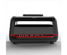 Freidora sin aceite 7L, 1700W, Freidora de aire,18 funciones, 8 dispositivos en 1, panel led táctil, modo manual. Doble uso: con cesta o cajón. Sin BPA. Foodie Fryer by Cloen
