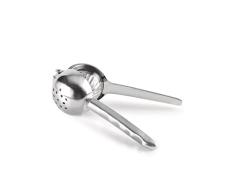 Lacor - 68182 - Exprimidor Manual ZITRU, Acero inoxidable 18/10, Exprimidor para Limas, Limones y Naranjas, Mango ergonómico, Apto para Lavavajillas