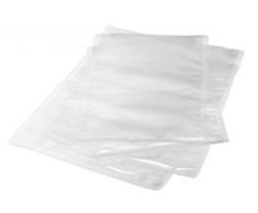 Tefal XA254010 - Paquete de de 18 bolsas de plástico, 10 unidades de 8 x 30 cm y 8 unidades 28 x 35 cm para envasadora al vacío tefal vacupack, conserva tus alimentos durante más tiempo frescos
