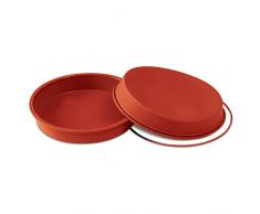 Molde de silicona redondo de 26 cm.