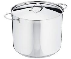 IBILI - Olla super alta con tapa noah, 32 cms, Acero inoxidable 18/10, Apta para induccion