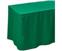 La lino poliéster popelín sábana bajera ajustable mantel para mesa de 1,8 m