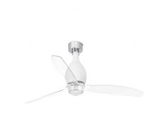 Faro Barcelona 32025-9- MINI ETERFAN LED Ventilador de techo blanco mate/transparente con motor DC