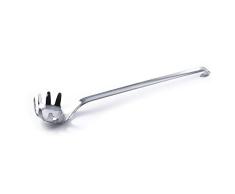 Cucharón de cocina, para espaguetis, acero inoxidable, 33,7 x 8,6 x 2,4 cm