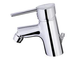 Strohm TEKA - Grifo de bidé ARES. Grifo monomando para bidet con rótula giratoria y aireador antical