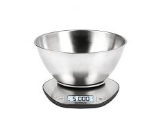 G3 Ferrari G20062 Mesa Alrededor Báscula electrónica de cocina Acero inoxidable - Báscula de cocina (Báscula electrónica de cocina, 5000 kg, 1 g, Acero inoxidable, Acero inoxidable, Mesa)