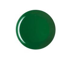 Luminarc Arty Plato Postre Vidrio 20,5cm Verde