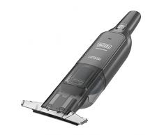 BLACK+DECKER HLVC320B11, Aspirador de Mano Pelícano 12 V 2.0 Ah, Tecnología Ligera e Inalámbrica, Depósito 200 ml, Depósito y Filtro Lavables