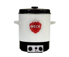 WECK Máquina de hornear WAT 15 (olla esmaltada, con termostato, con temporizador, 29 litros) 6830