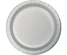 Creative Convertting 8C332518 - Plato (23 cm), color plateado