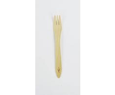 20 tenedores de madera 100% Nature - FSC