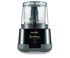 Moulinex DP8108, Mltt La Moulinette XXL, picadora eléctrica, 2 cuchillas ultraafiladas, 5 funciones