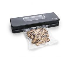 Genius Envasadora al vacío Vac100 | Envasadora al vacío para el cierre hermético de bolsas y recipientes y almacenamiento prolongado de alimentos como carne, pescado y platos cocinados