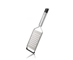Gefu Coarse Grater Primeline Rallador Grueso, Acero Inoxidable, Plateado y Negro