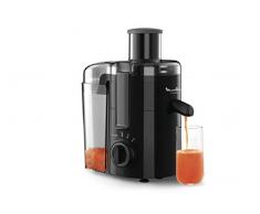 Moulinex Frutelia JU370810 - Licuadora 350 W, gran diámetro de apertura, diseño compacto, 2 velocidades, filtro de acero inoxidable, depósito de 950 ml, piezas extraíbles aptas para lavavajillas