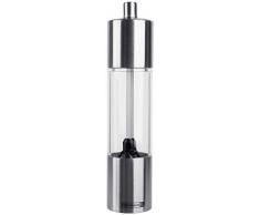 FMprofessional 22525 Molinillo de sal y pimienta, Acero Inoxidable, acrílico y cerámica