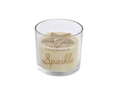 Vela DKD Home Decor Navidad Estrella (8 x 8 x 7.5 cm)