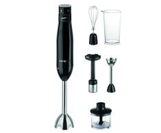 CONCEPT TM5020 - Batidora de mano (1000 W, con picadora, batidor, bol para mezclar y accesorio para hacer puré