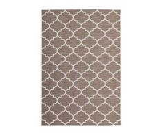 Lalee Alfombras adaptadas, Polipropileno, Beige, 120 x 170 cm