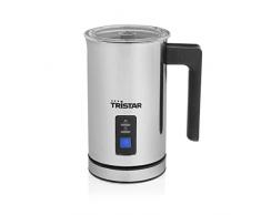 Tristar MK-2276 Espumador y Calentador de Leche, Capacidad de 240 ml, Base 360º C, 500 W, Acero Inoxidable