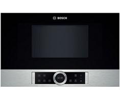 Bosch BFL634GS1 - Microondas (Integrado, 21 L, 900 W, Tocar, Acero inoxidable, TFT)