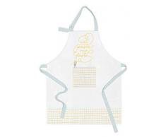 Grafik-Werkstatt 63907 Delantal de cocina | Delantal con texto divertido | Pasta, algodón