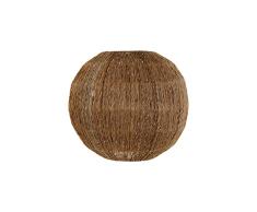 Pantalla de Lámpara DKD Home Decor Jute Metal (36 x 36 x 31 cm)