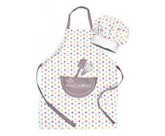 ScrapCooking - Juego de delantal y tela para niños