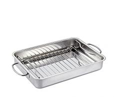 Küchenprofi 1066632834 Asador para barbacoa y horno Style, 34 cm, Acero Inoxidable