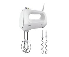 Braun MultiMix 1 - Batidora (Batidora de mano, 1,4 m, Blanco, 400 W, 207 mm, 76 mm)
