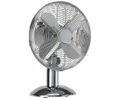 König KN-MTF12 - Ventilador (Acero inoxidable, Mesa, 30,5 cm (12), 3 cm)
