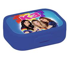 K3 Caja de pan azul oscuro - ¡Deléitese con Hanne, Marthe y Julieta!, Azul