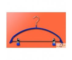 Metaltex 552111 - Percha con pinzas antideslizante, 41 centímetros
